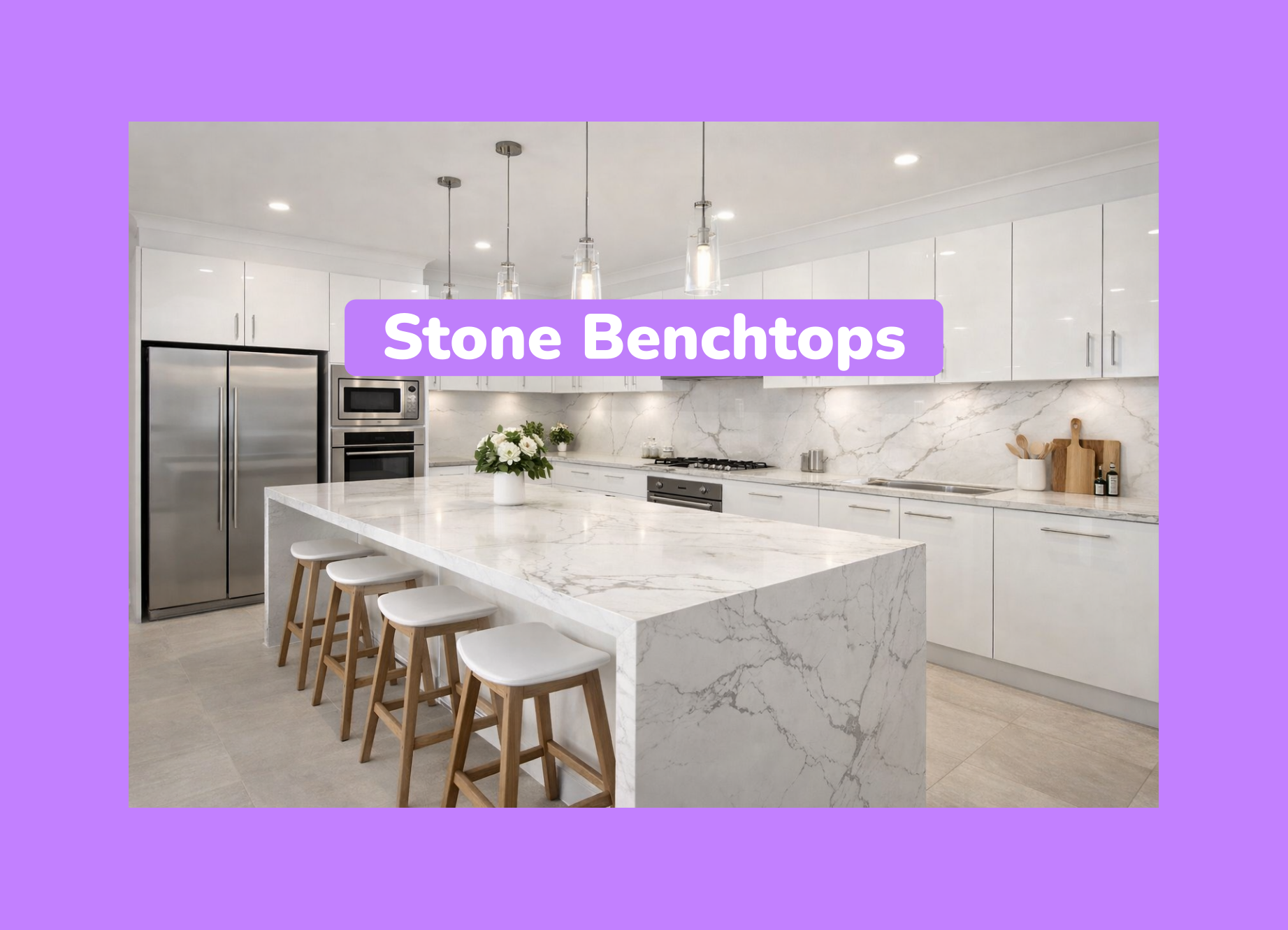 stone benchtops Melbourne
