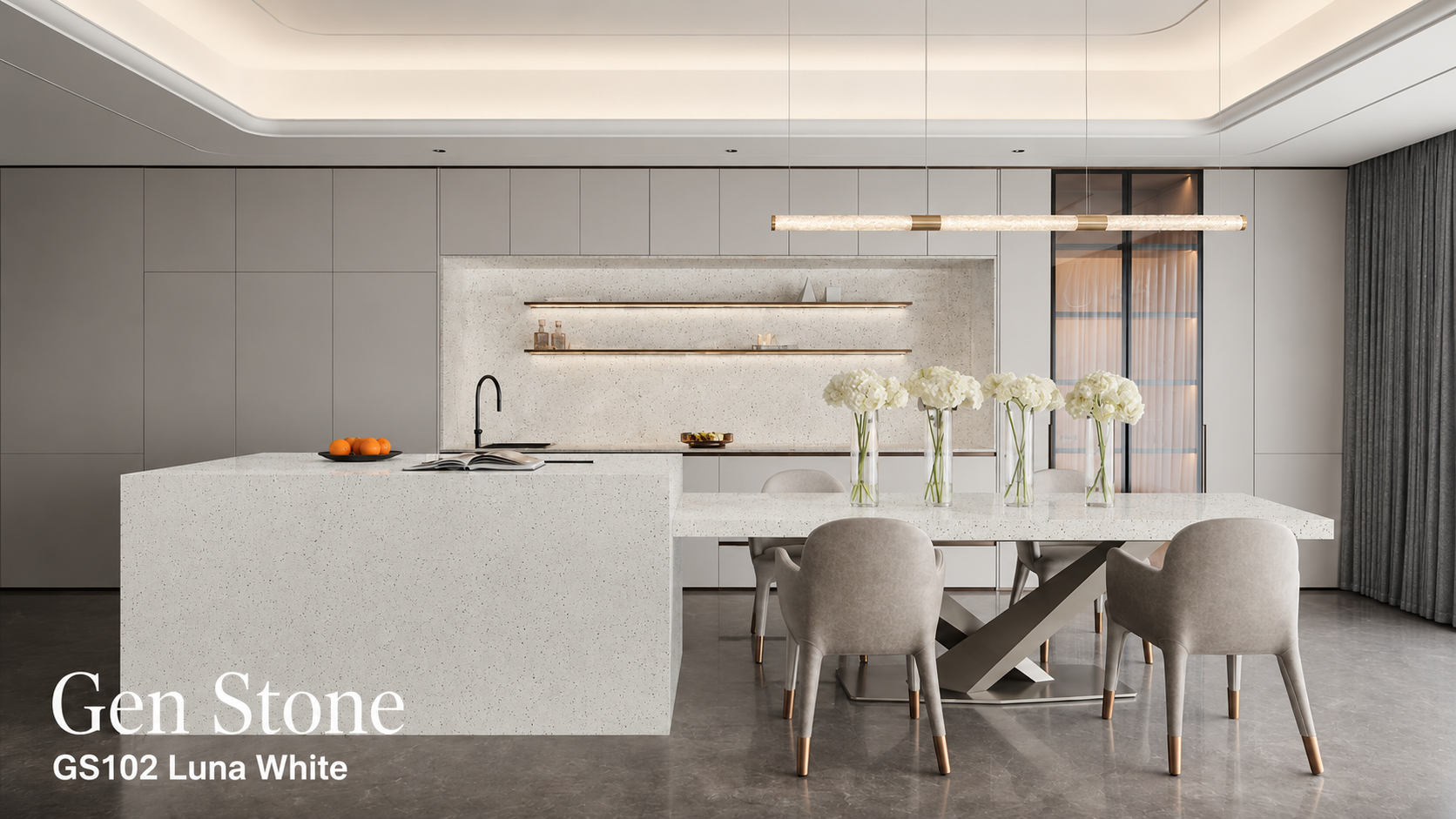 Gen Stone GS102 Luna White