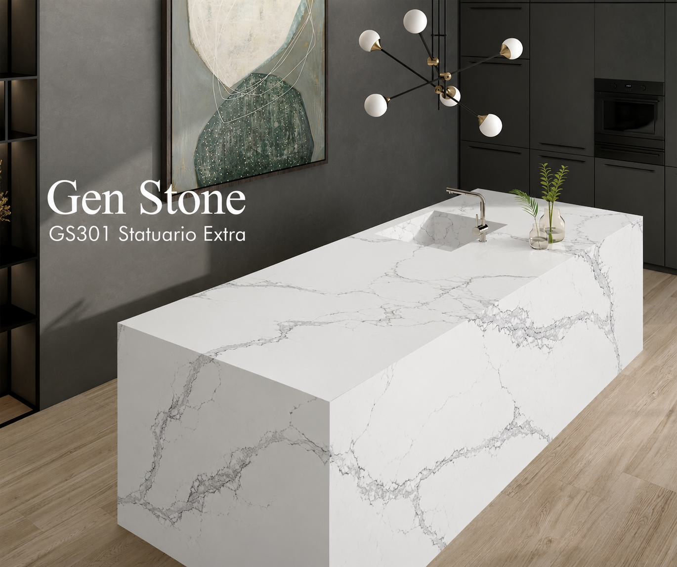 Gen Stone GS301 Statuario Extra