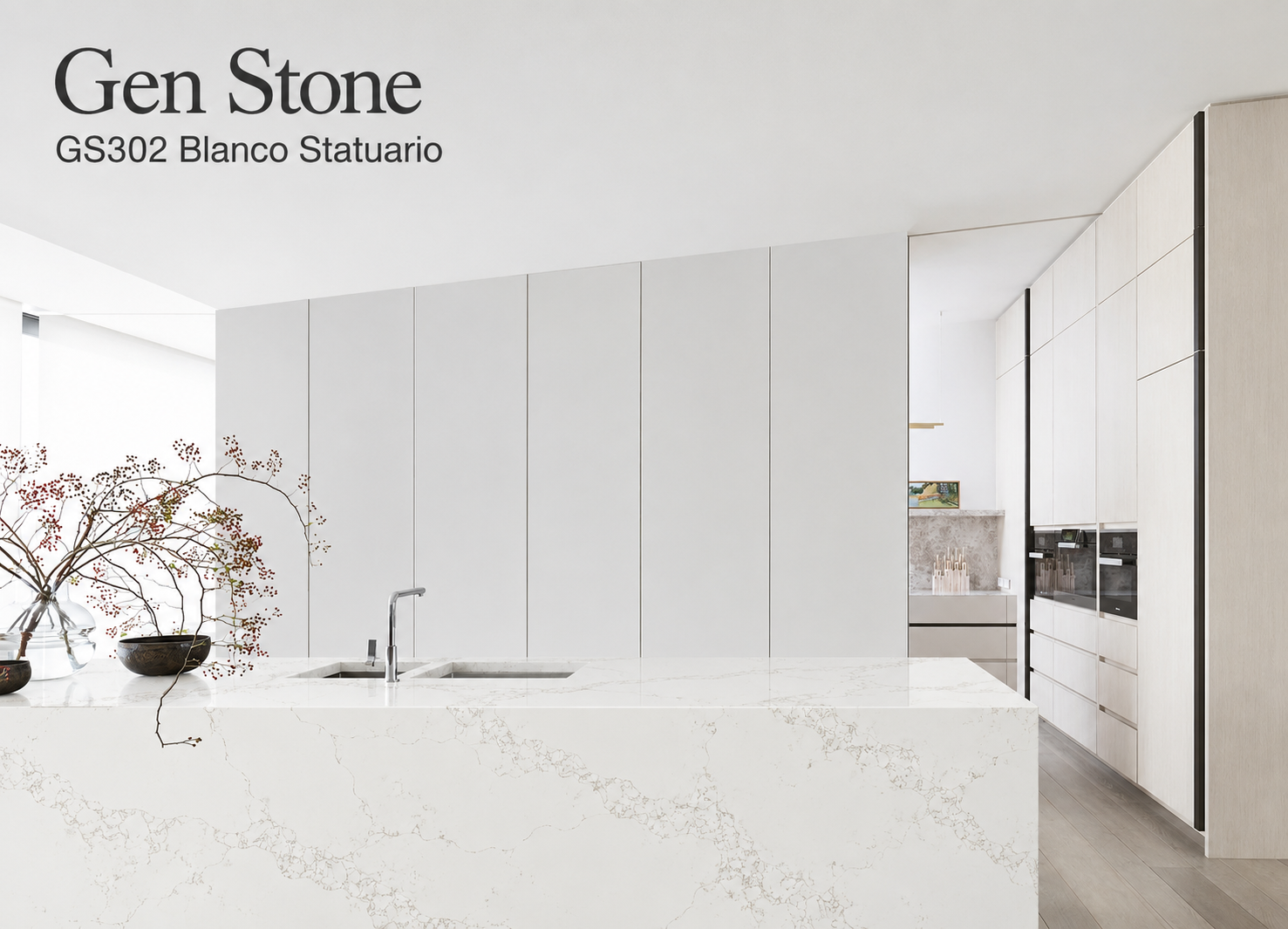 Gen Stone GS302 Blanco Statuario