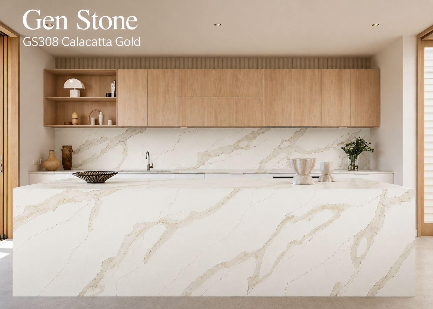 Gen Stone GS308 Calacatta Gold