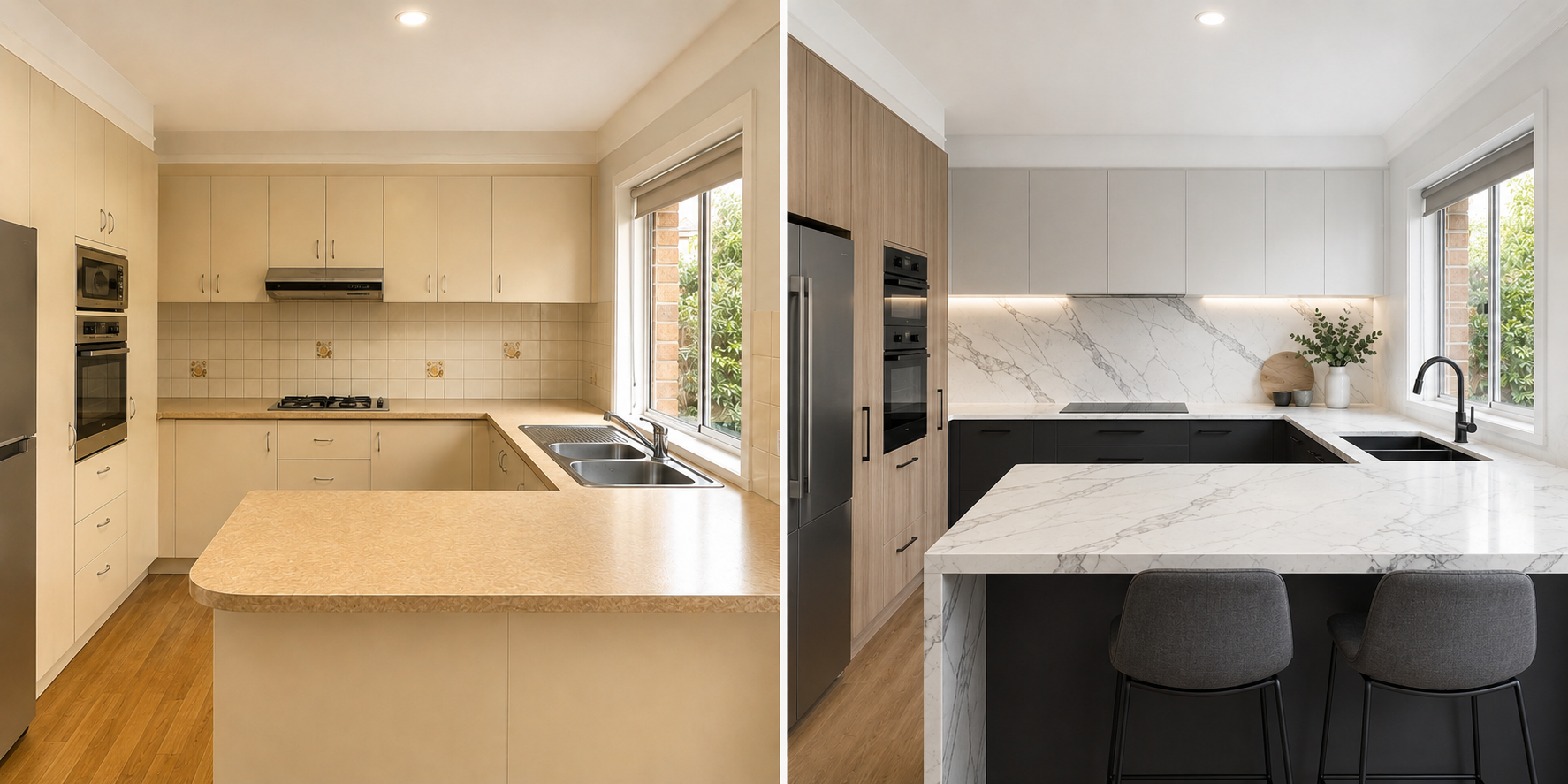 Kitchen Stone Benchtops Melbourne