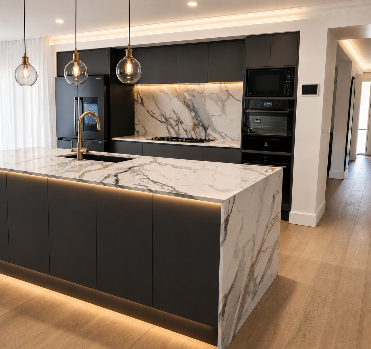 Porcelain Kitchen Benchtops Melbourne