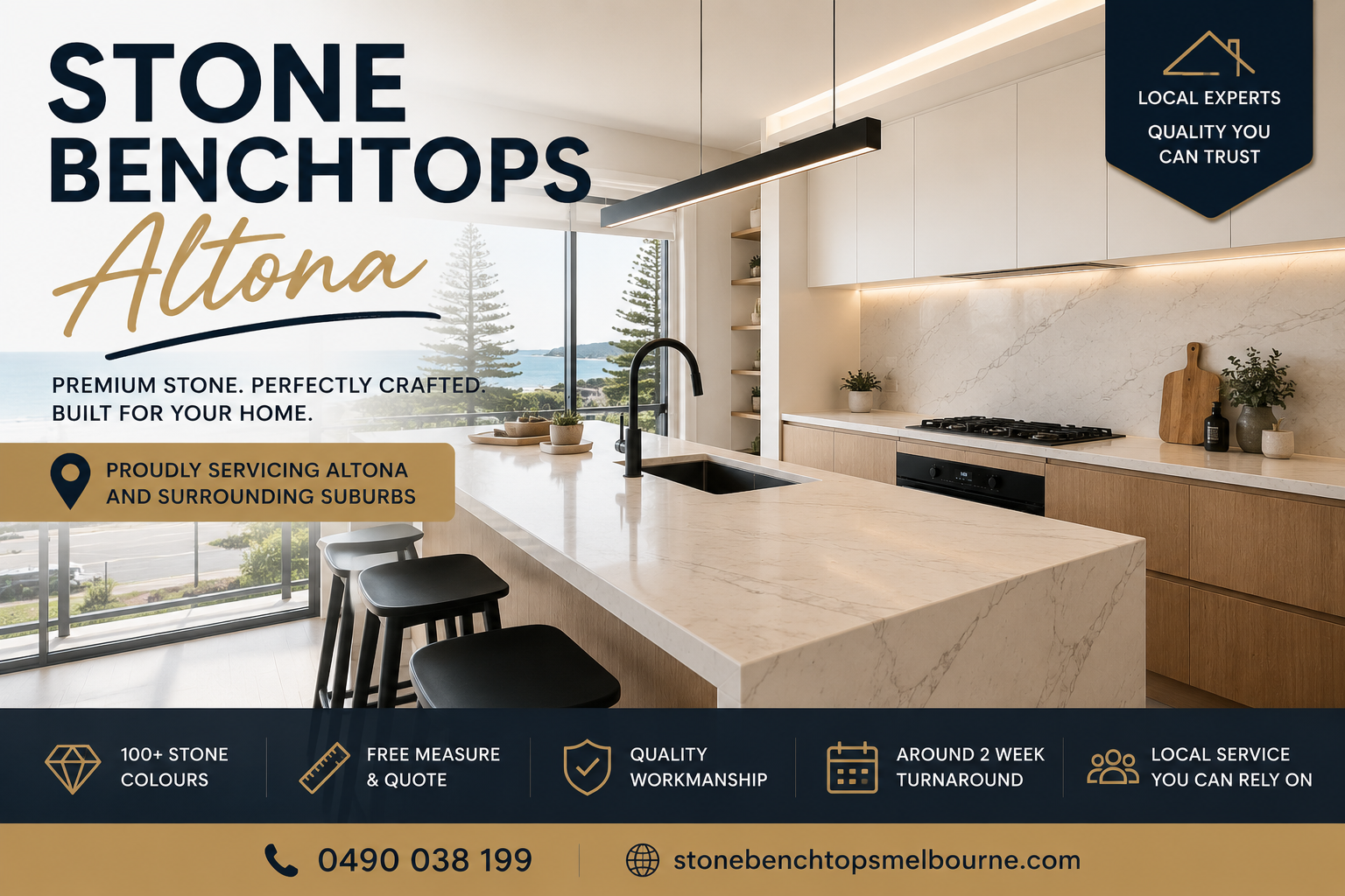 Stone Benchtops Altona